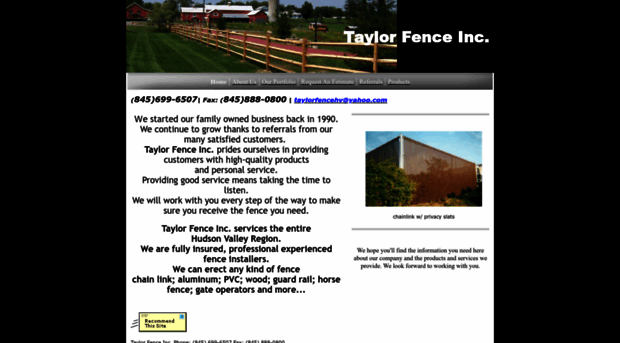 taylorfencehv.com