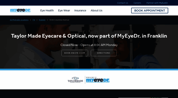 taylormadeeyecare.com