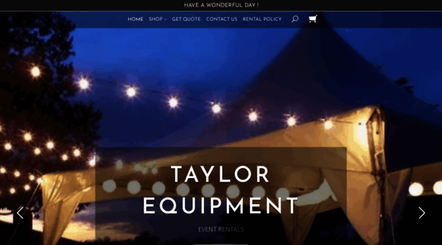 taylorpartyeventrentals.net