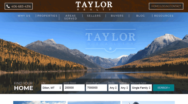 taylorrealtymt.com