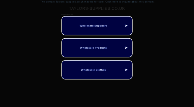 taylors-supplies.co.uk