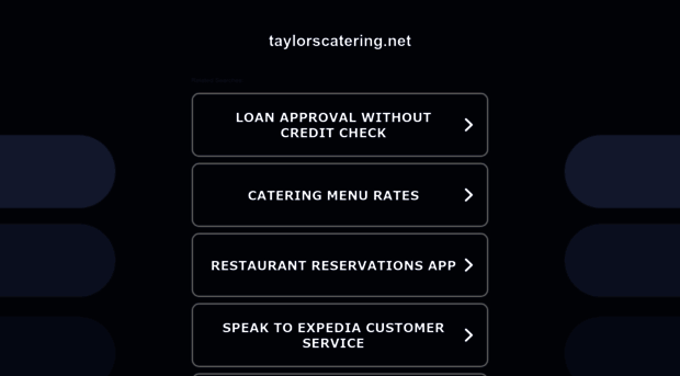 taylorscatering.net
