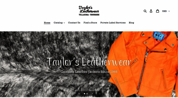 taylorsleatherwear.com