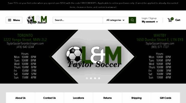 taylorsoccer.ca