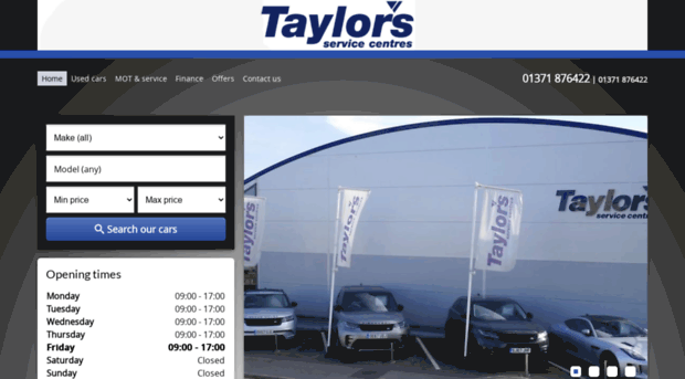 taylorssalescentres.co.uk