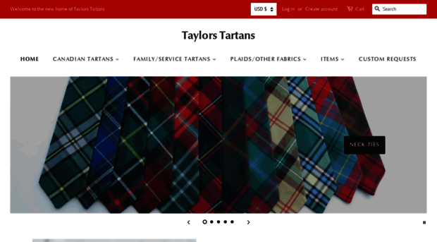 taylorstartans.com