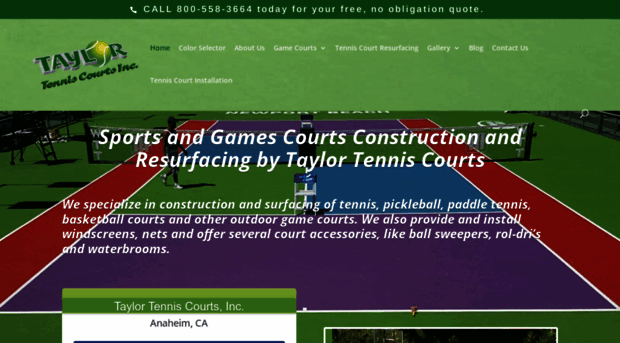 taylortenniscourts.com