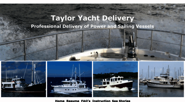 tayloryachtdelivery.com