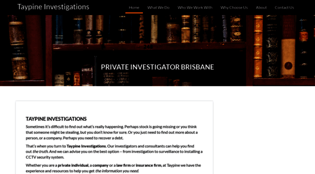 taypineinvestigations.com.au