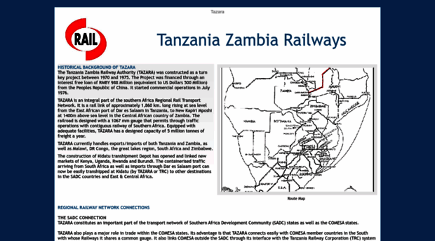 tazara.co.tz