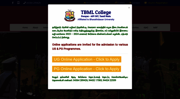 tbmlcollege.ac.in