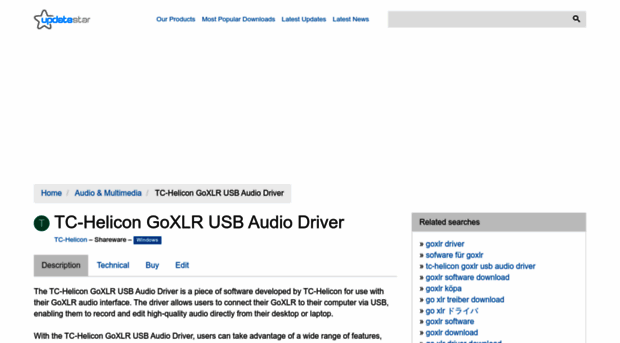 tc-helicon-goxlr-usb-audio-driver.updatestar.com