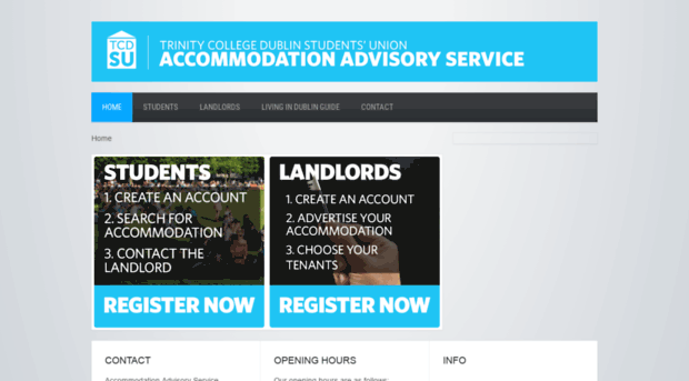 tcdsuaccommodation.org