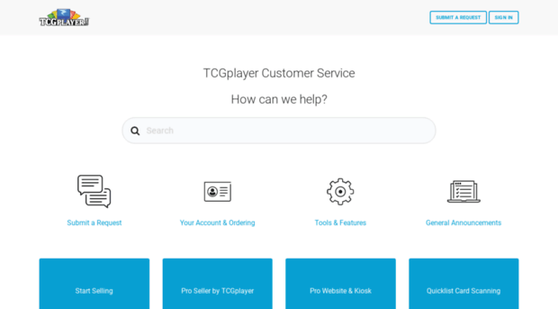 tcgplayer.zendesk.com - TCGplayer.com - TCGplayer Zendesk