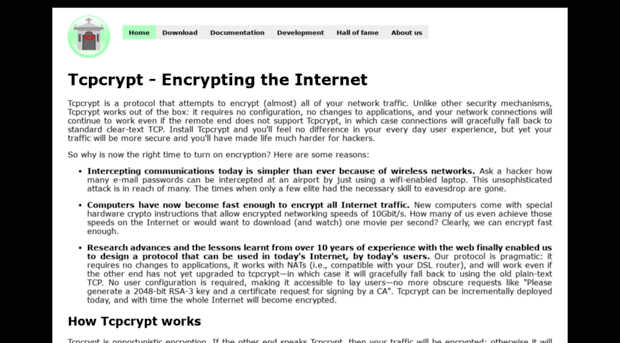tcpcrypt.org