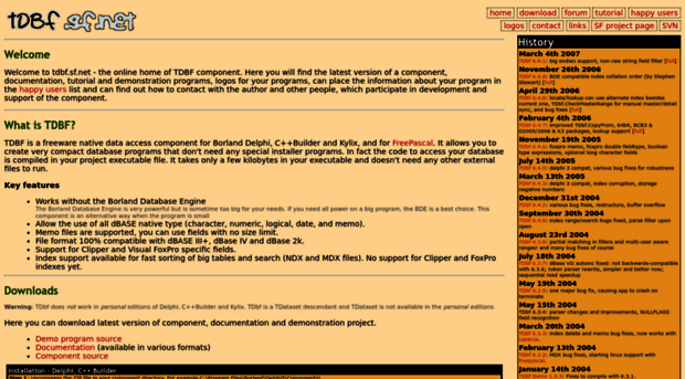 tdbf.sourceforge.net