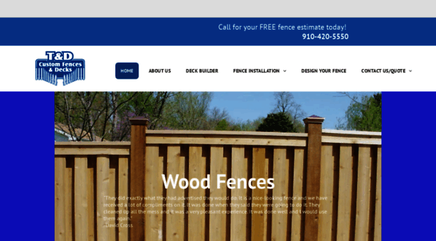 tdcustomfences.com