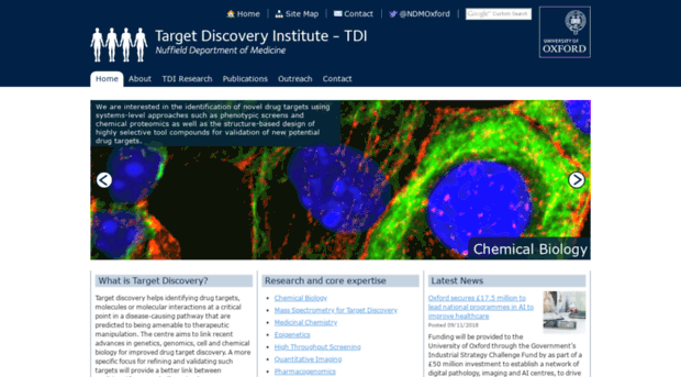 tdi.ox.ac.uk