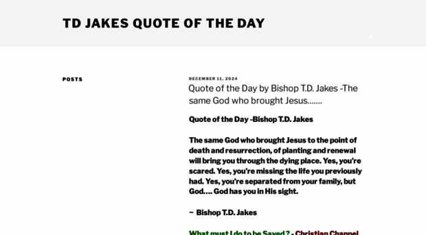 tdjakes.10000quotes.com