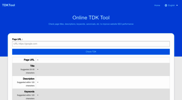 tdktool.com