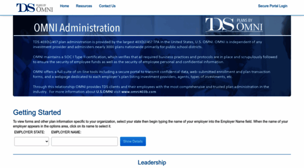 tdsplans.org