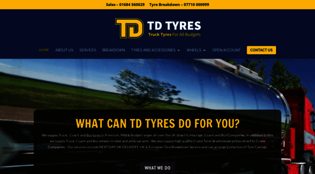 tdtyres.com