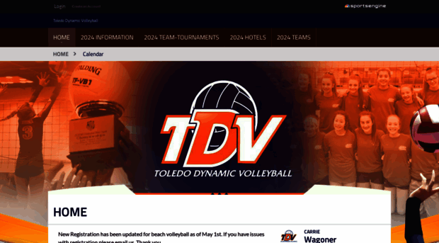 tdvvolleyball.com