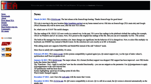 tea-editor.sourceforge.net