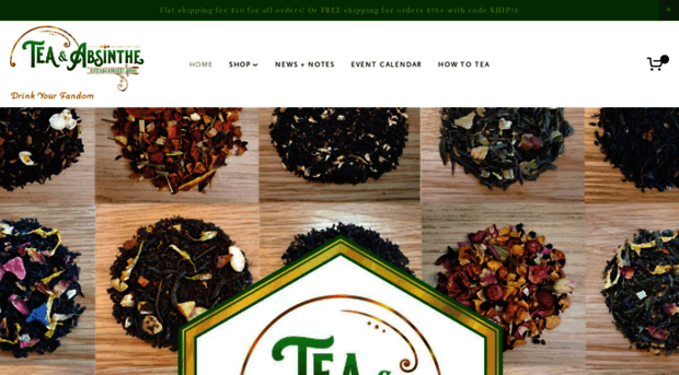 teaandabsinthe.com