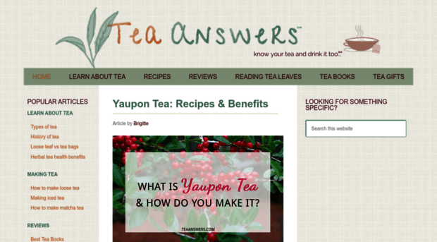 teaanswers.com