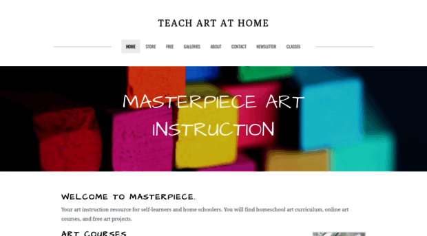 teachartathome.com