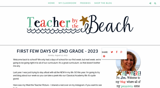 teacherbythebeach.com