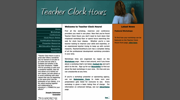 teacherclockhours.com