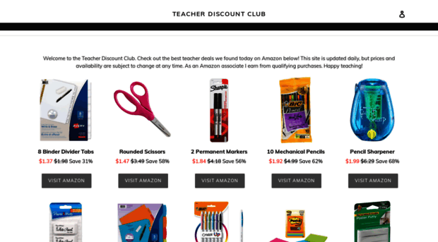 teacherdiscountclub.com