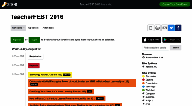 teacherfest2016.sched.org