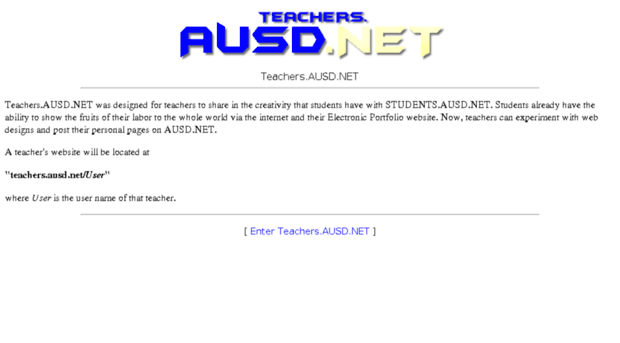 teachers.ausd.net