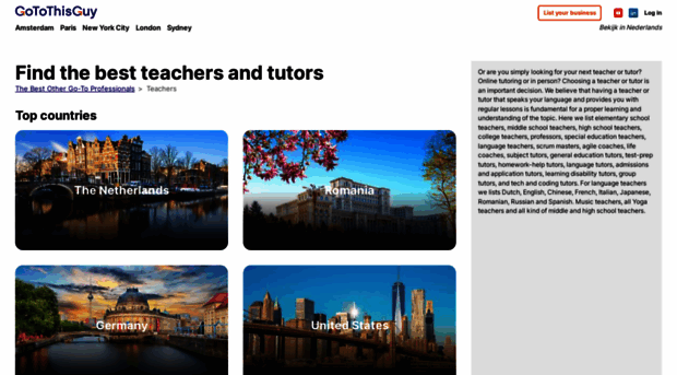 teachersandtutors.online