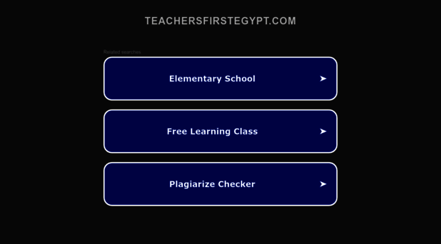 teachersfirstegypt.com