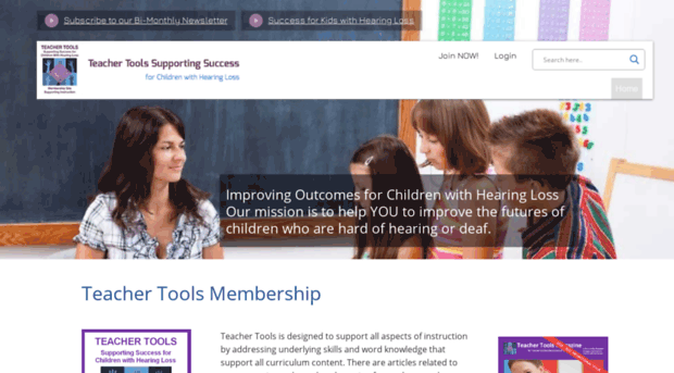 teachertools.successforkidswithhearingloss.com