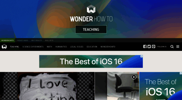 teaching.wonderhowto.com