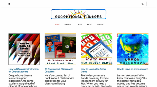 teachingexceptionalthinkers.com