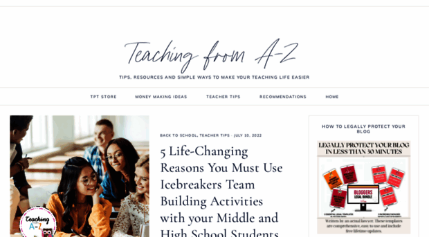 teachingfroma-z.com