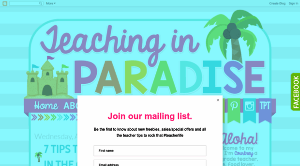 teachinginparadise.com