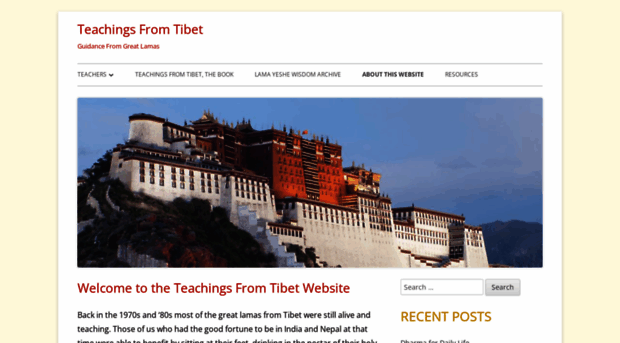 teachingsfromtibet.com