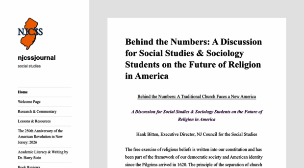 teachingsocialstudies.org