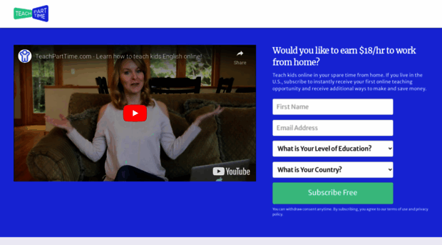 teachparttime.com