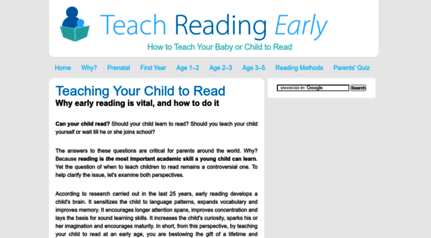 teachreadingearly.com