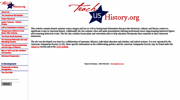 teachushistory.org