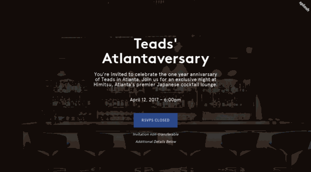 teadsatlantaversary.splashthat.com