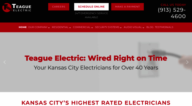 teagueelectric.com